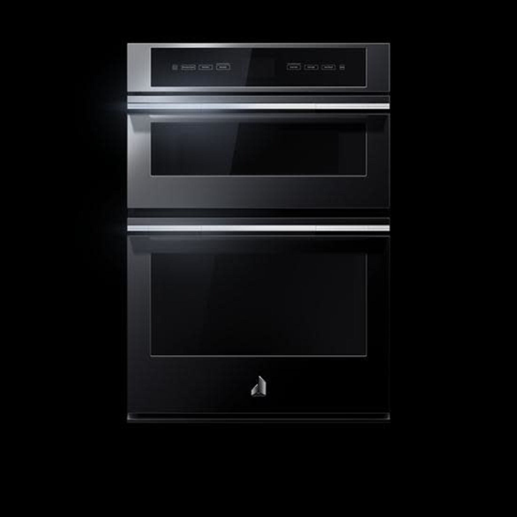 JennAir *JMW2430IL  JennAir - RISE 30" Single Electric Convection Wall Oven with Built-In Microwave - Stainless steel