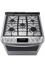 LG Electronics LSG4511ST 6.3 cu. ft. Slide-In Gas Range with ProBake Convection Oven with EasyClean in Stainless Steel