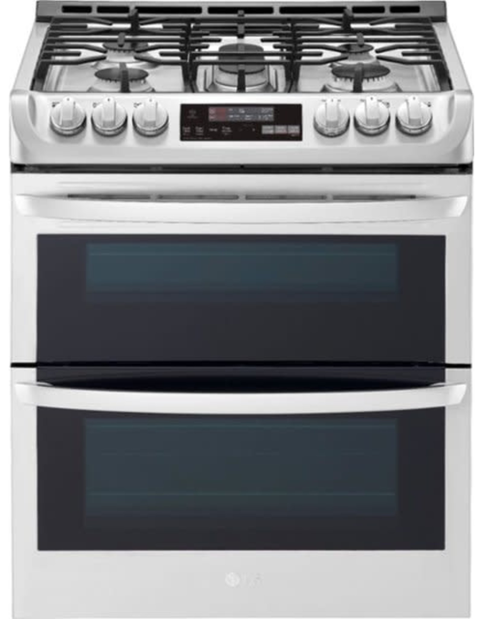 LG Electronics LTG4715ST  6.9 cu. ft. Smart Double Oven Slide In Gas Range with ProBake Convection and Wi-Fi in Stainless Steel