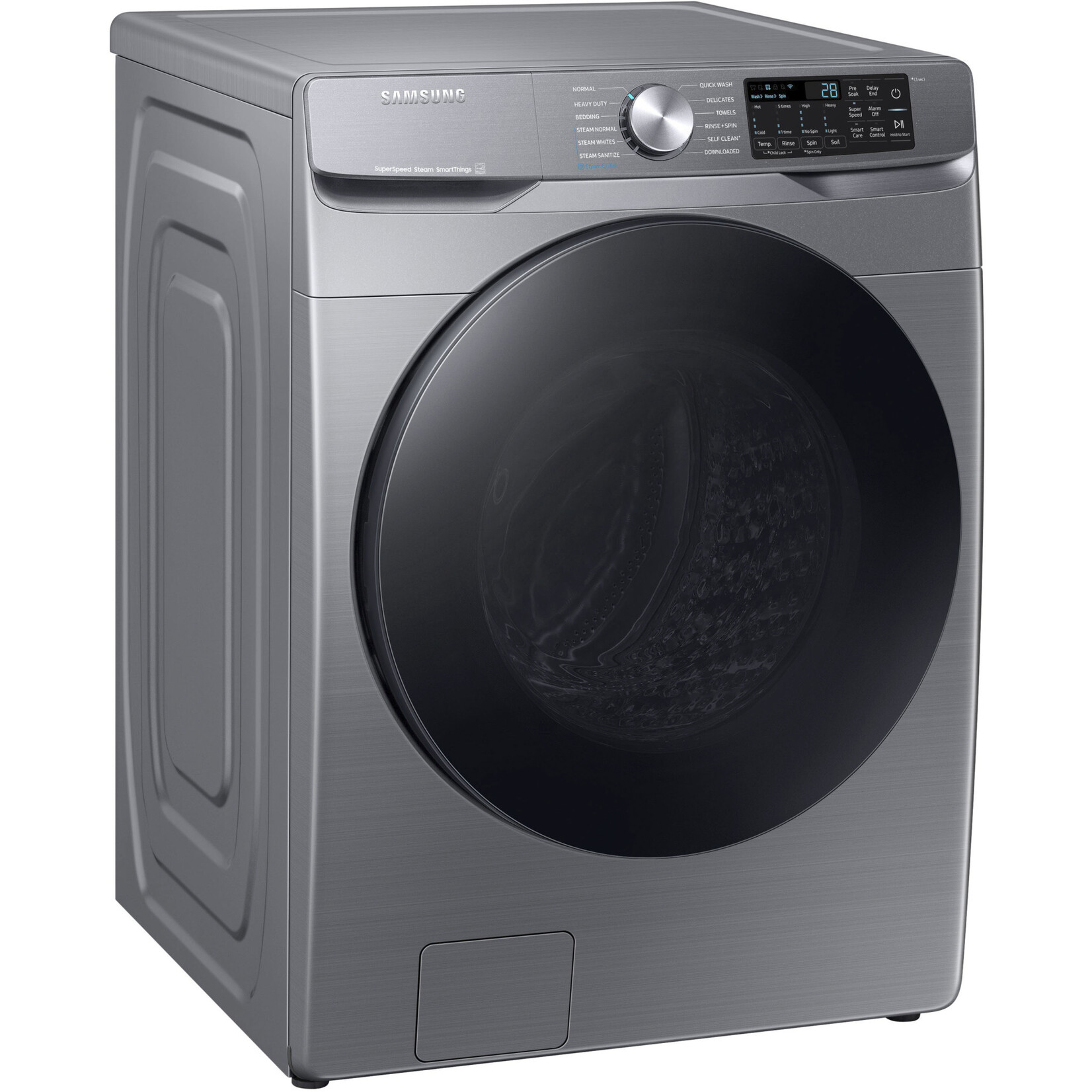 SAMSUNG *WF45B6300AP 4.5 cu. ft. Smart High-Efficiency Front Load Washer with Super Speed in Platinum