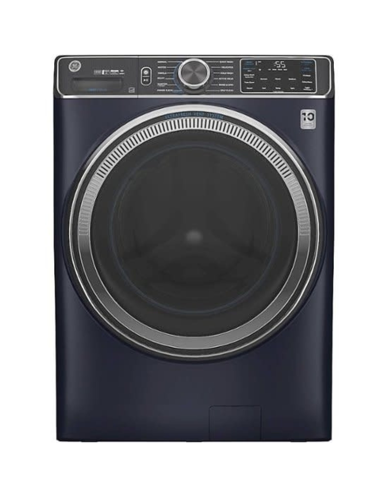 GE GFD55ESPRRS  GE® 7.8 cu. ft. Capacity Smart Front Load Electric Dryer with Sanitize Cycle