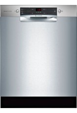 BOSCH SGE53B55UC 300 Series 24 in. ADA Front Control Dishwasher in Stainless Steel with Stainless Steel Tub, 46dBA