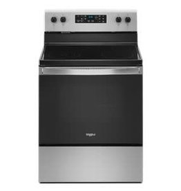 WHIRLPOOL wfe505w0jz 30 in. 5.3 cu. ft. Electric Range with 5-Elements and Frozen Bake Technology in Stainless Steel