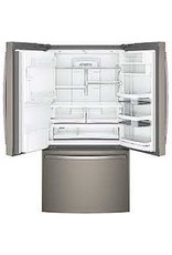 GE PROFILE Profile 27.8 cu. ft. French Door Refrigerator with Hands-Free Autofill in Slate, Fingerpint Resistant