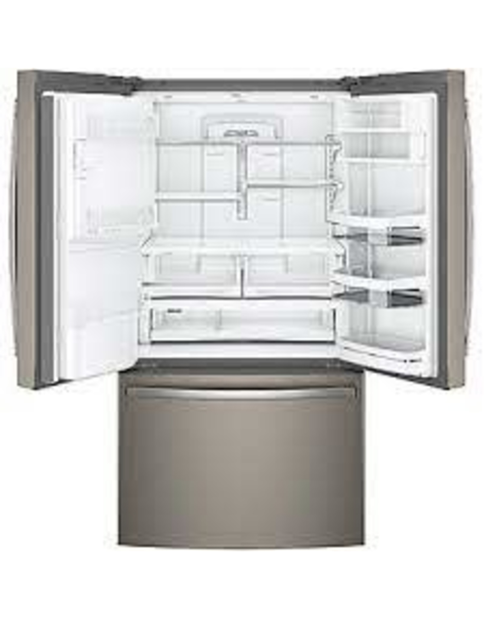 GE PROFILE Profile 27.8 cu. ft. French Door Refrigerator with Hands-Free Autofill in Slate, Fingerpint Resistant