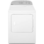 Whirlpool *WED4815EW 7.0 cu.ft Top Load Electric Dryer with AutoDry