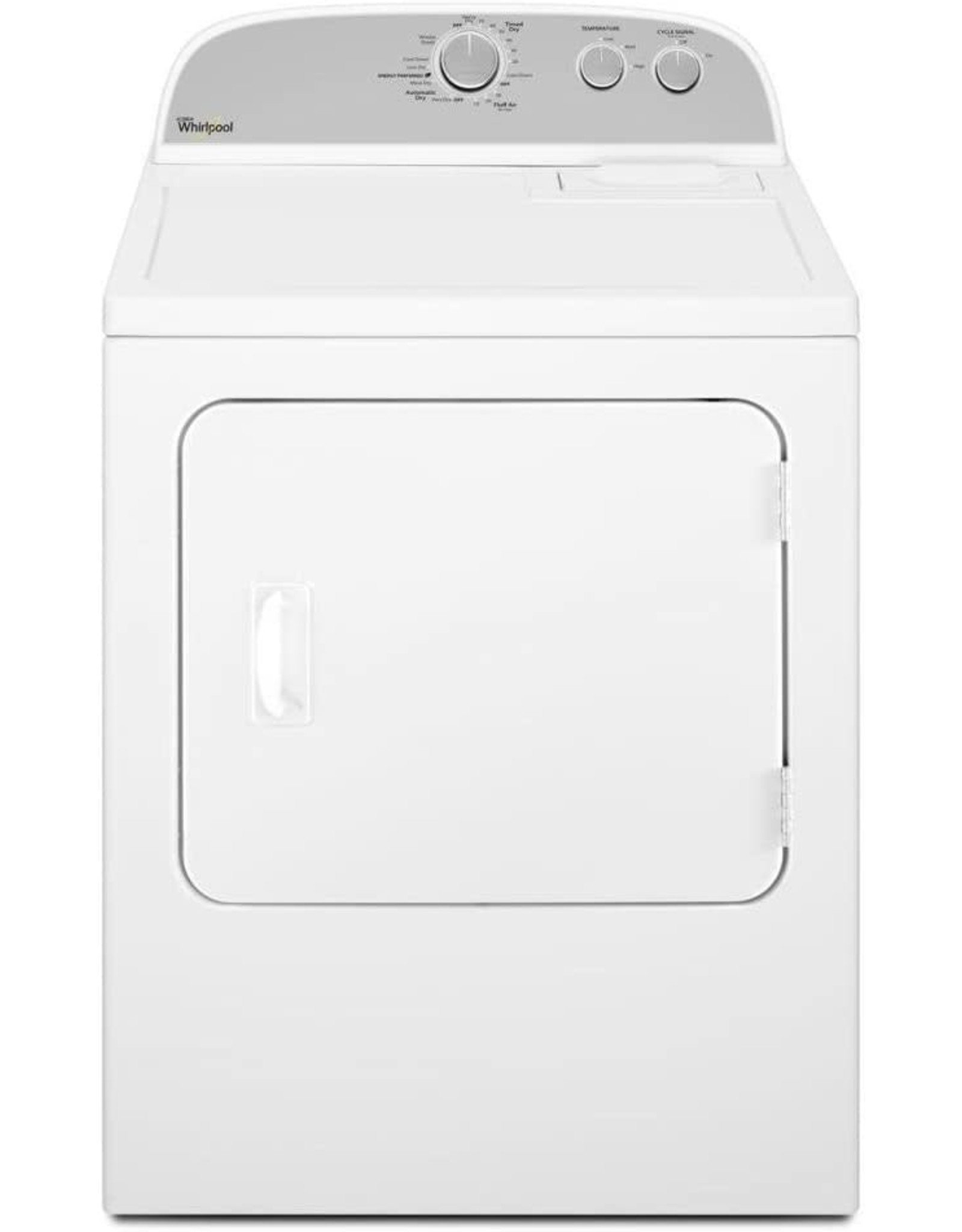 WHIRLPOOL Ck. WED4815EW 7.0 cu.ft Top Load Electric Dryer with AutoDry™