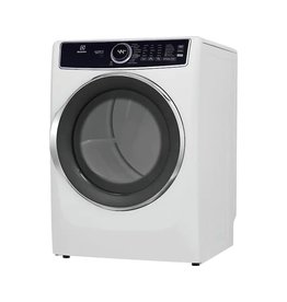 Electrolux ELFE7637AW Front Load Perfect Steam™ Electric Dryer with Balanced Dry™ and Instant Refresh – 8.0 Cu. Ft.