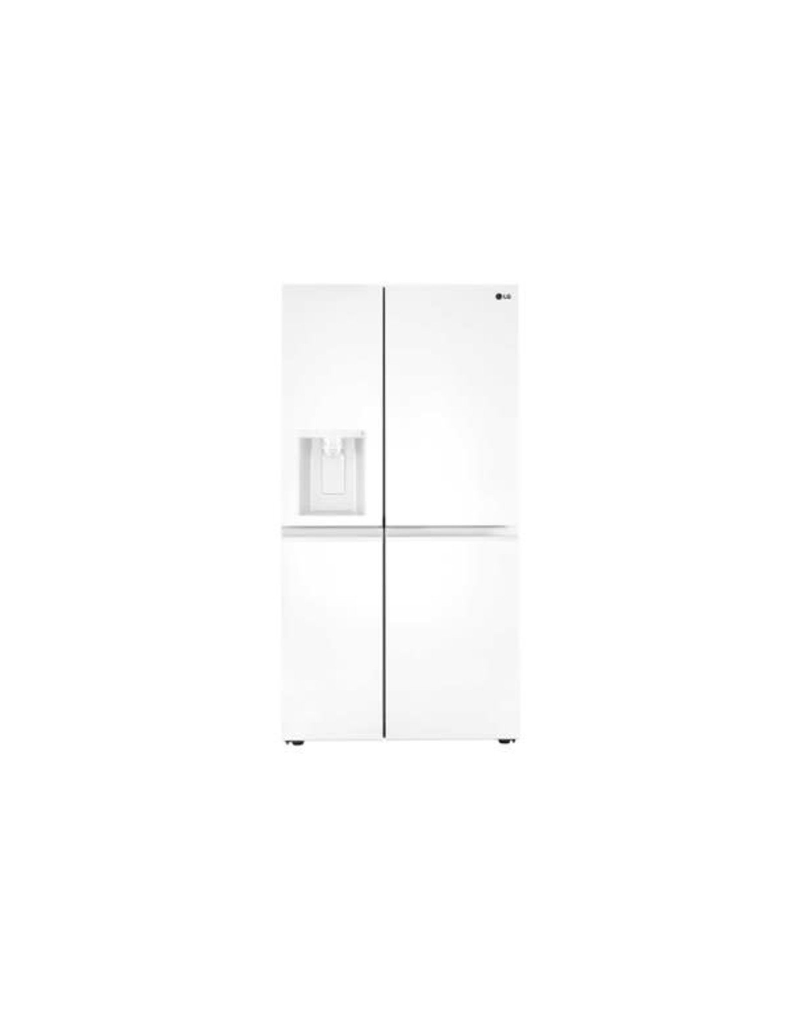LG Electronics LRSXS2706W 27 cu. ft. Side by Side Refrigerator w/ Pocket Handles,Door Cooling, External Ice and Water Dispenser in Smooth White