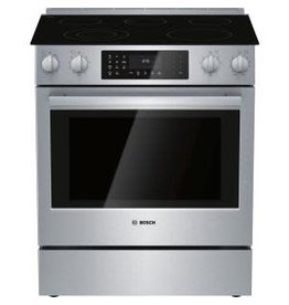 BOSCH HEI8056UV Bosch  800 Series 30-in Smooth Surface 5 Elements 4.6-cu ft Self-Cleaning Convection Oven Slide-in Electric Range (Stainless Steel)