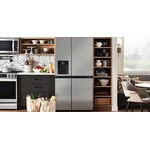 LG Electronics [ dent] LRSXS2706S  27 cu. ft. Side-by-Side Refrigerator with Smooth Touch Ice Dispenser[one year cps warranty]