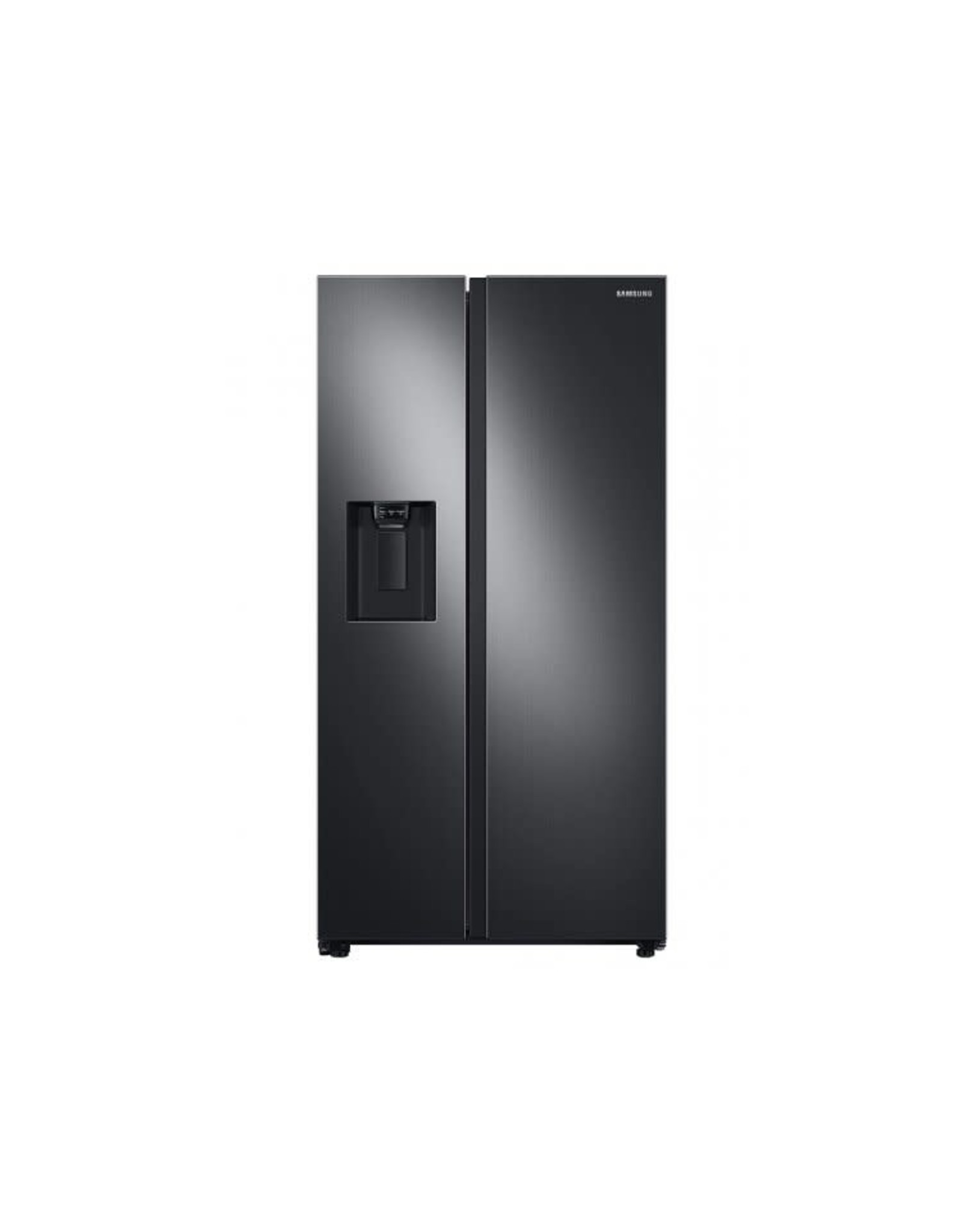 SAMSUNG RS22T5201SG 36 in. 22 cu. ft. Smart Side by Side Refrigerator in Fingerprint-Resistant Black Stainless Steel, Counter Depth