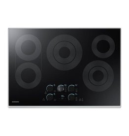 nz30k7570rs 30 in. Radiant Electric Cooktop in Stainless Steel with 5 Elements, Rapid Boil and Wi-Fi