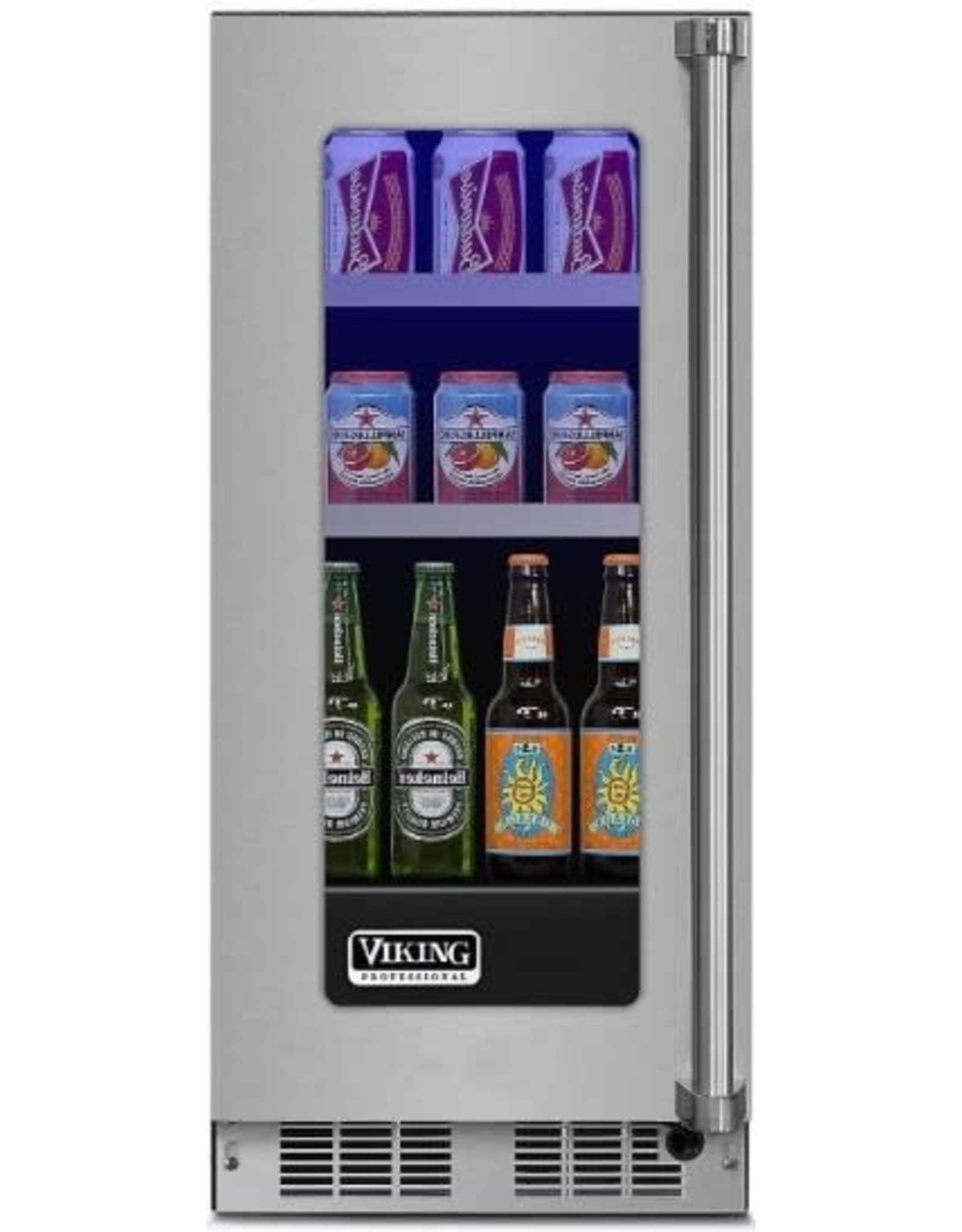 viking Ck. VBUI5150GRSS Viking - Professional 5 Series 5-Bottle and 35-Can Beverage Cooler - Stainless steel