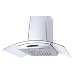 #WS-62N30SS Windster Hoods - 30" Convertible Range Hood - Stainless steel and glass
