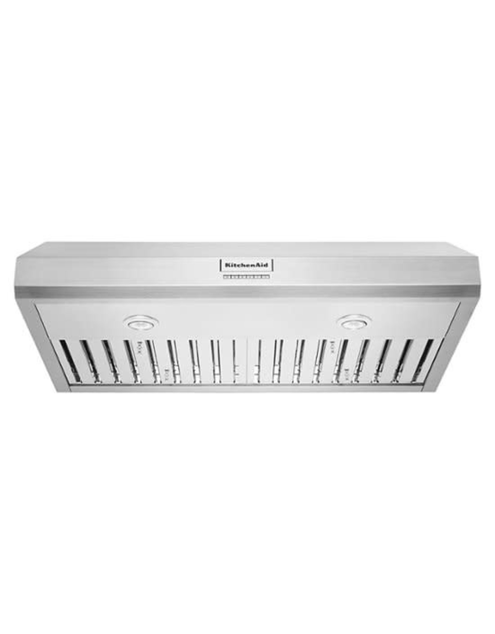 KVUC606KSS 36 in. 585 CFM Motor Class Commercial-Style Under-Cabinet Range Hood System with light in Stainless Steel