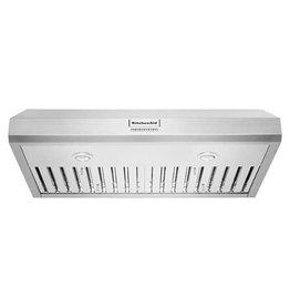 KVUC606KSS 36 in. 585 CFM Motor Class Commercial-Style Under-Cabinet Range Hood System with light in Stainless Steel