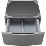 LG Electronics WDP4V LG - 27" Laundry Pedestal with Storage Drawer - Graphite steel