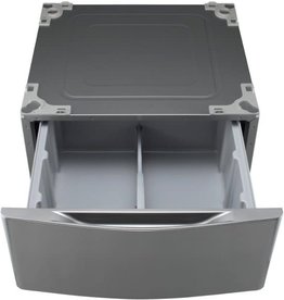 LG Electronics WDP4V LG - 27" Laundry Pedestal with Storage Drawer - Graphite steel