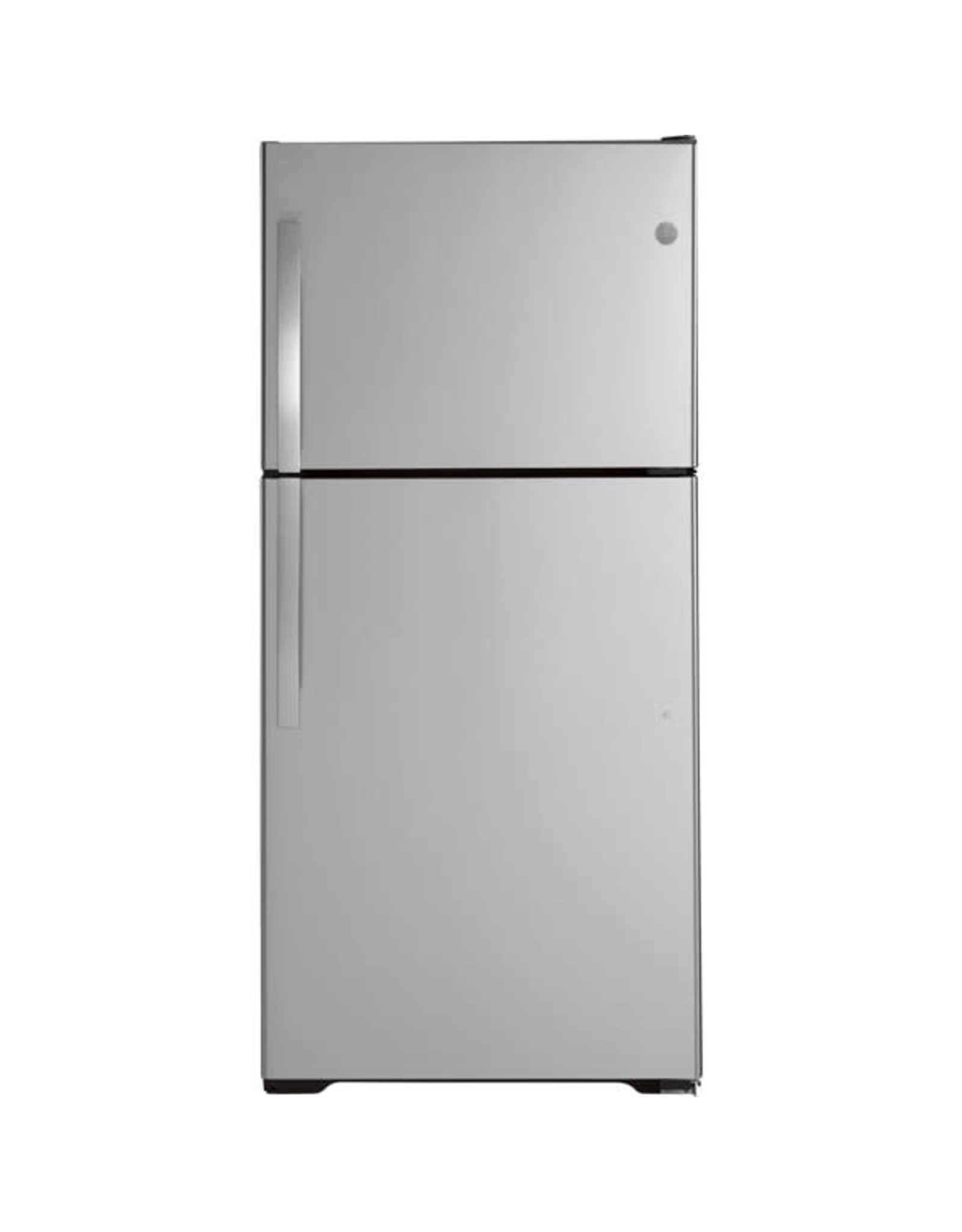 GE GE 19.2 cu. ft. Top Freezer Refrigerator in Stainless Steel, ENERGY STAR