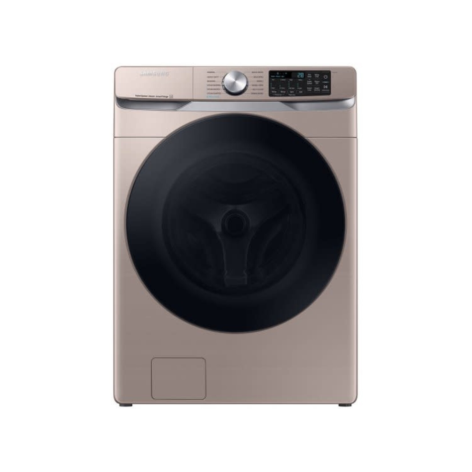 SAMSUNG #WF45B6300AC - Samsung  4.5-cu ft High Efficiency Stackable Steam Cycle Front-Load Washer (Champagne) ENERGY STAR