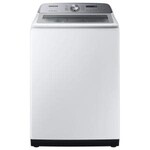 SAMSUNG C/R WA50R5200AW  - 5.0 cu. ft. Hi-Efficiency White Top Load Washing Machine with Active Water Jet, ENERGY STAR