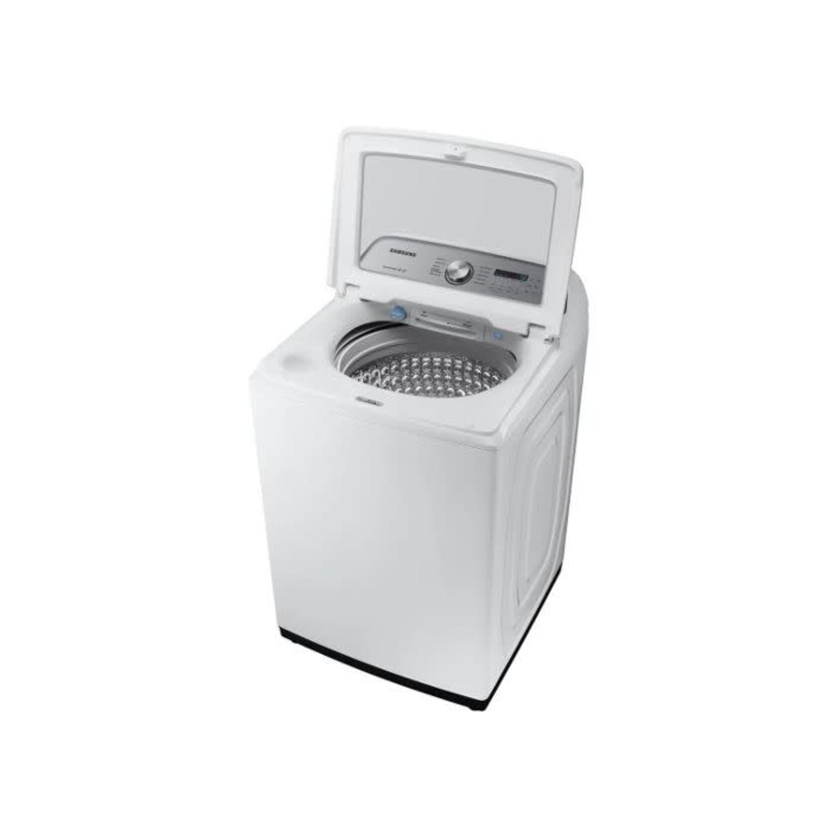 SAMSUNG C/R WA50R5200AW  - 5.0 cu. ft. Hi-Efficiency White Top Load Washing Machine with Active Water Jet, ENERGY STAR