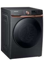 SAMSUNG WF50BG8300AV  5 cu. ft. Extra Large Capacity Smart Front Load Washer in Brushed Black with Super Speed Wash and Steam