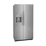 LG *CK/ GRSC2352AF 22.3 cu. ft. 36 in. Counter Depth Side by Side Refrigerator in Smudge-Proof Stainless Steel