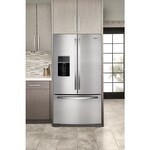 Whirlpool *WRF767SDHZ 27 cu. ft. French Door Refrigerator in Fingerprint Resistant Stainless Steel
