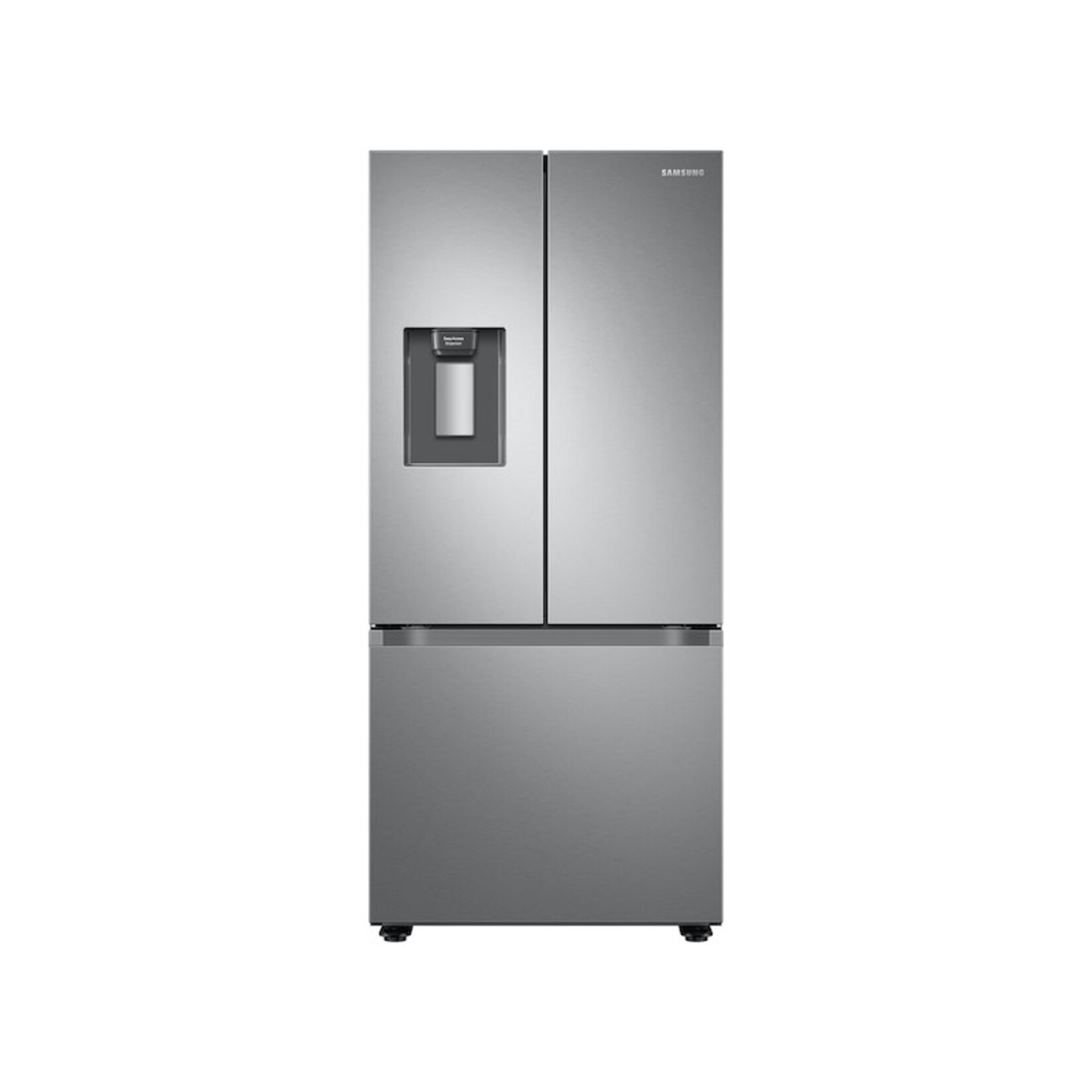 SAMSUNG #*RF22A4221SR  22-cu ft French Door Refrigerator with Ice Maker (Fingerprint Resistant Stainless Steel) ENERGY STAR