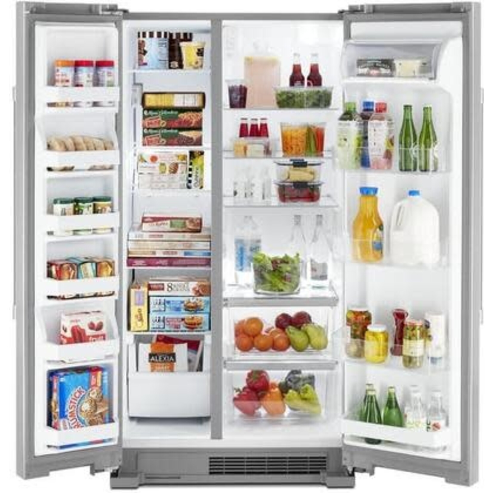 Maytag Maytag MSS25N4MKZ 36 in. 25 cu. ft. Side by Side Refrigerator in Fingerprint Resistant Stainless Steel