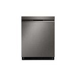 LG Electronics LDP6810BD 24 in. PrintProof Black Stainless Steel Top Control Built-In Smart Dishwasher with TrueSteam & QuadWash, 44 dBA