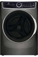 ELECTR0LUX ELFW7637AT 4.5 cu. ft. High-Efficiency Stackable Front Load Washer in Titanium with SmartBoost, ENERGY STAR