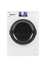 Haier QFW150SSNWW V2.4 cu. ft. Smart High-Efficiency Stackable White Front Load Washing Machine with Steam, ENERGY STAR