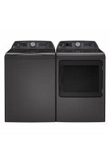 GE PTD70GBPTODG Profile 7.4 cu. ft. Electric Dryer in Diamond Gray with Steam, Sanitize Cycle and Sensor Dry, ENERGY STAR