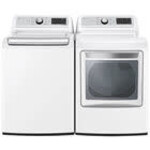 LG DLE7900WE 7.3 cu. ft. Ultra Large Capacity Smart wi-fi Enabled Rear Control Electric Dryer with TurboSteam™