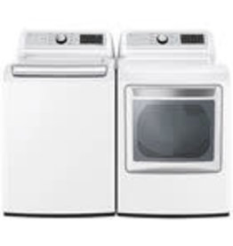 lg DLE7900WE 7.3 cu. ft. Ultra Large Capacity Smart wi-fi Enabled Rear Control Electric Dryer with TurboSteam™