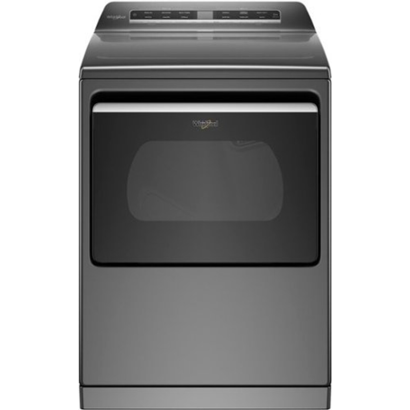 Whirlpool #*WED8127LC Whirlpool - 7.4 Cu. Ft. Smart Electric Dryer with Steam and Advanced Moisture Sensing - Chrome shadow