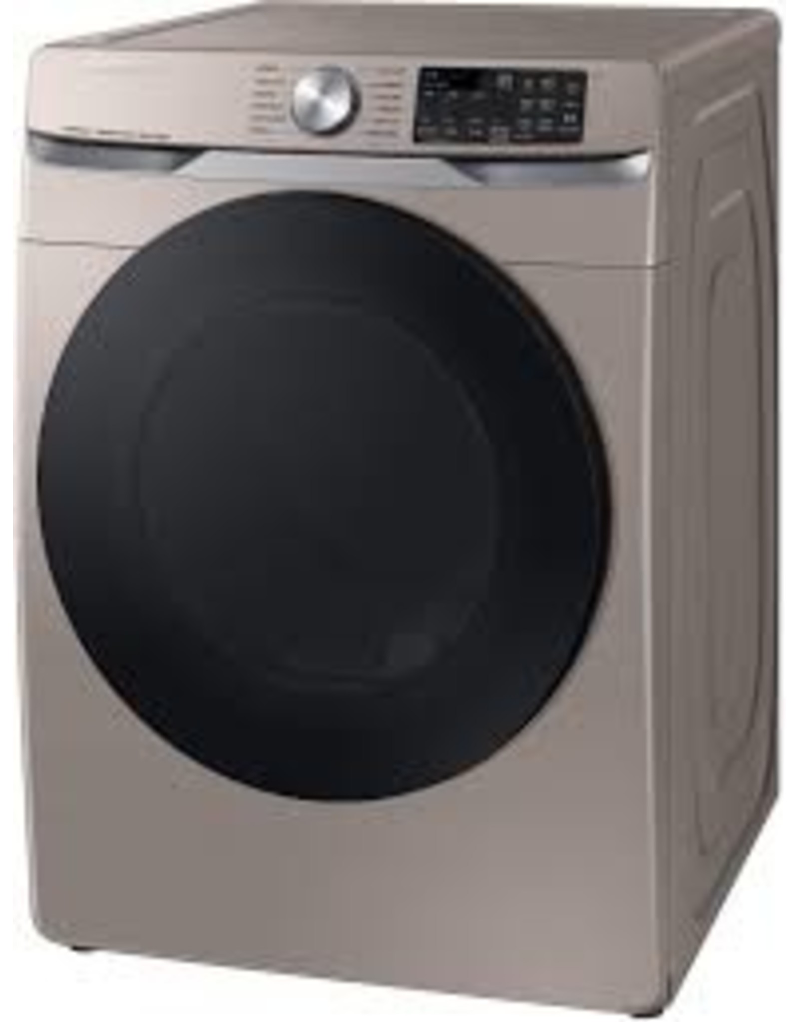 SAMSUNG DVE45B6300C 27 Inch Electric Smart Dryer with 7.5 Cu.Ft. Capacity, Steam Sanitize+, Sensor Dry, Wi-Fi Connectivity, 21 Dry Cycles, 10 Dry Options, 5 Temperature Settings, Interior Drum Light, Reversible Door, Lint Filter Indicator, 4 Way Venting, and ADA
