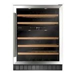 Insignia™ *NS-BI1ZWC Insignia™ - 61-Bottle Built-In Wine Cooler - Stainless steel