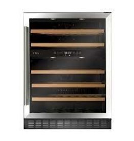 Insignia™ NS-BI1ZWC Insignia™ - 61-Bottle Built-In Wine Cooler - Stainless steel