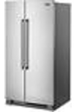 MAYTAG MSS25N4MKZ 36 in. 25 cu. ft. Side by Side Refrigerator in Fingerprint Resistant Stainless Steel