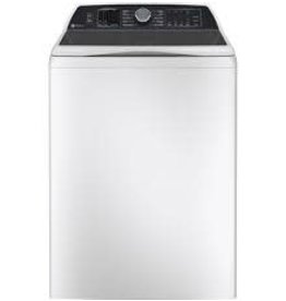 GE PTW705BSTWS Profile 5.3 cu. ft. High-Efficiency Smart Top Load Washer with Quiet Wash Dynamic Balancing Technology in White