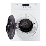 #CK/ DD 860 3.5 cu. ft. 110V Compact Standard Electric Dryer with Sensor Dry, Refresh Function and Automatic Wrinkle Guard