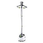 sf-562 Steamfast SF-562 Canister Garment Steamer with Clothes Hanger and Fabric Brush, White