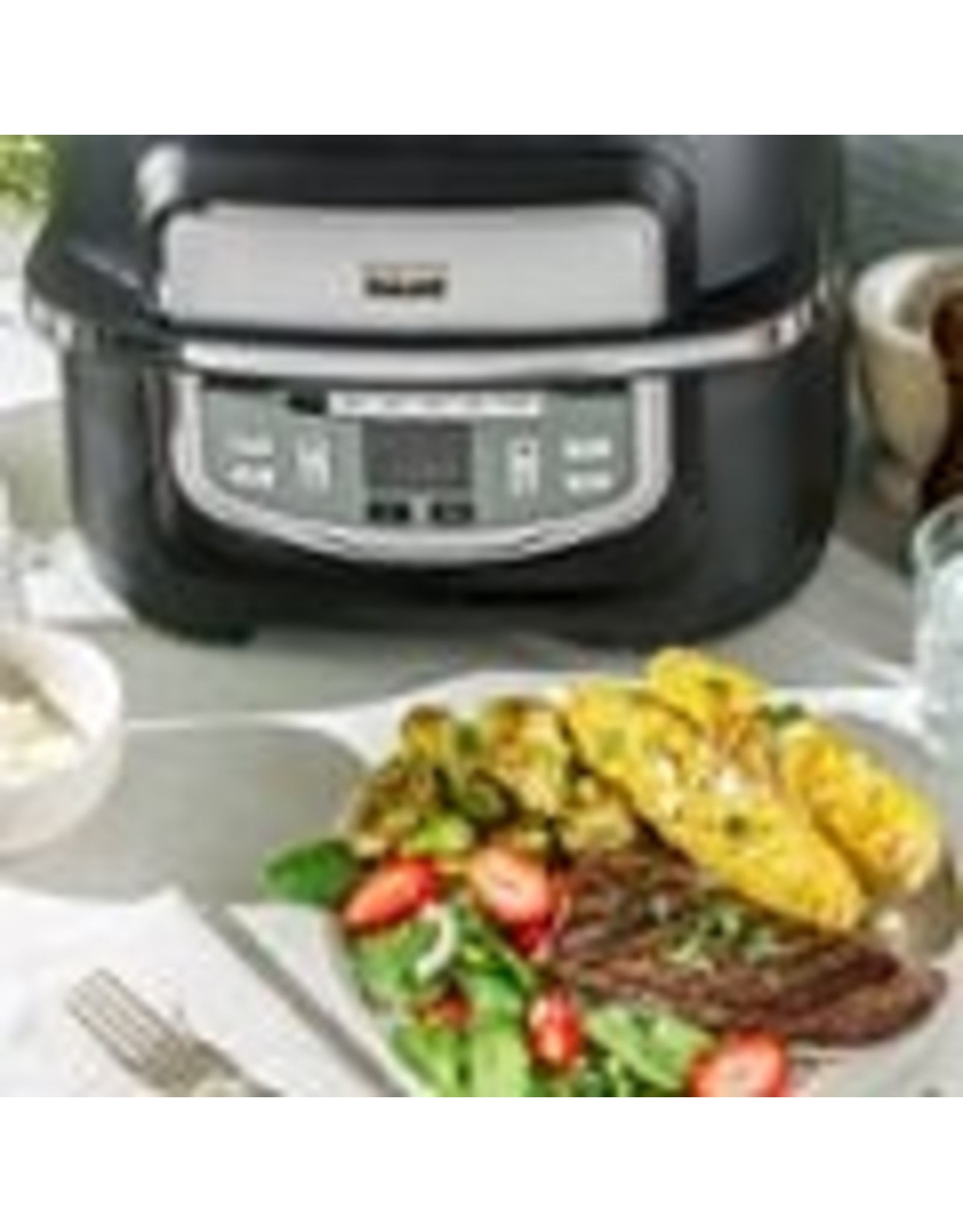 Bella pro Bella Pro Series - 9-in-1 Indoor Grill with 5.8-qt Air Fryer