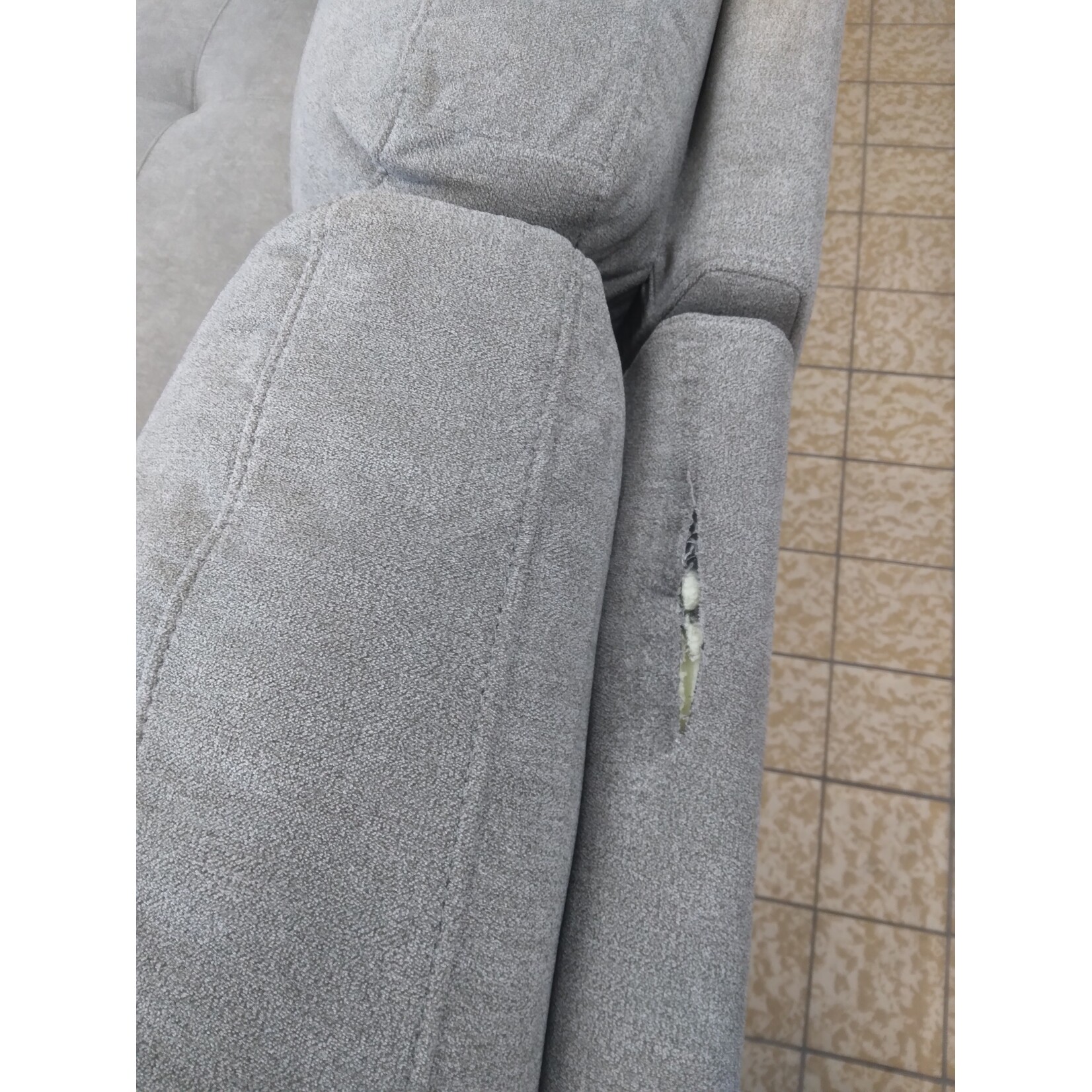 Thomasville Tisdale Fabric Sectional with Storage Ottoman