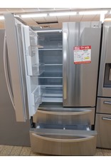 LG Electronics CK LMXS28626S 27.8 cu. ft. 4 Door French Door Smart Refrigerator with 2 Freezer Drawers and Wi-Fi Enabled in Stainless Steel