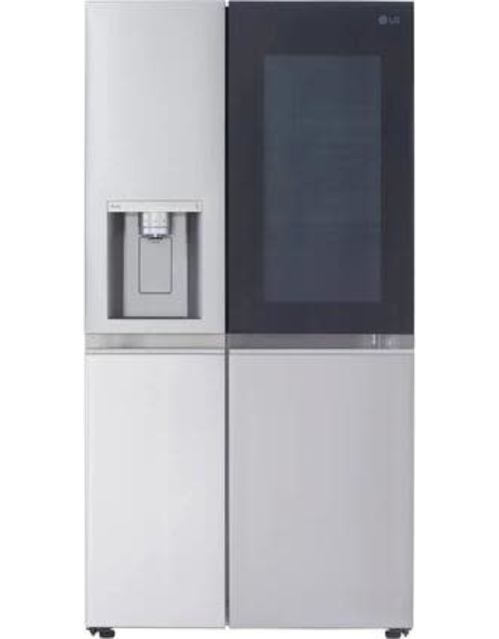 lg LRSVS2706S 27 cu.ft. Smart Side-By-Side InstaView® Door-in-Door® Refrigerator with Craft Ice™